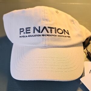 P.E Nation Off White Cap. NWT. ADJUSTABLE STRAP.‎